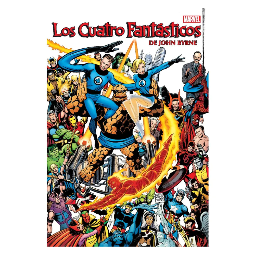 Cuatro Fantásticos De Byrne N.01 (Marvel Omnibus) IOAMA003 Panini_001