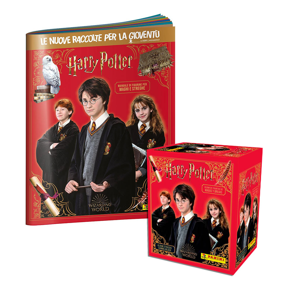 Combo Harry Potter™ Anthology Álbum + Caja De 50 Sobres Panini