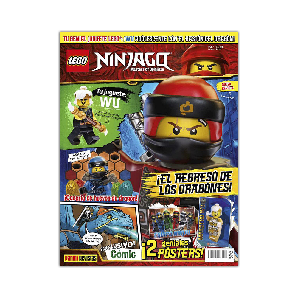 Lego Ninjago N.8 QLENI008 Panini_001