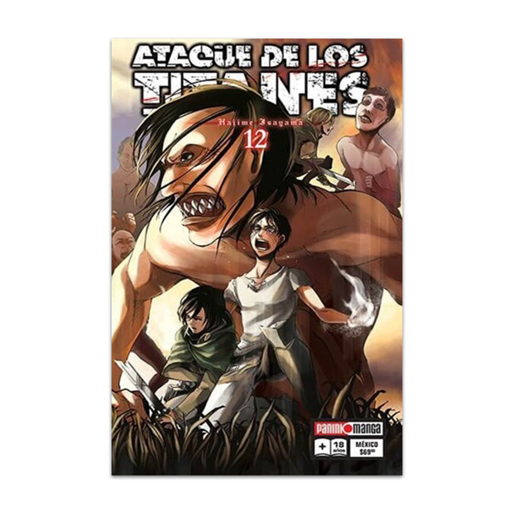 Ataque De Los Titanes No. 12 QMAOT012 Panini_001