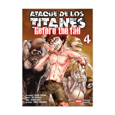Ataque De Los Titanes Before The Fall N. 4 QMBFA004 Panini_001