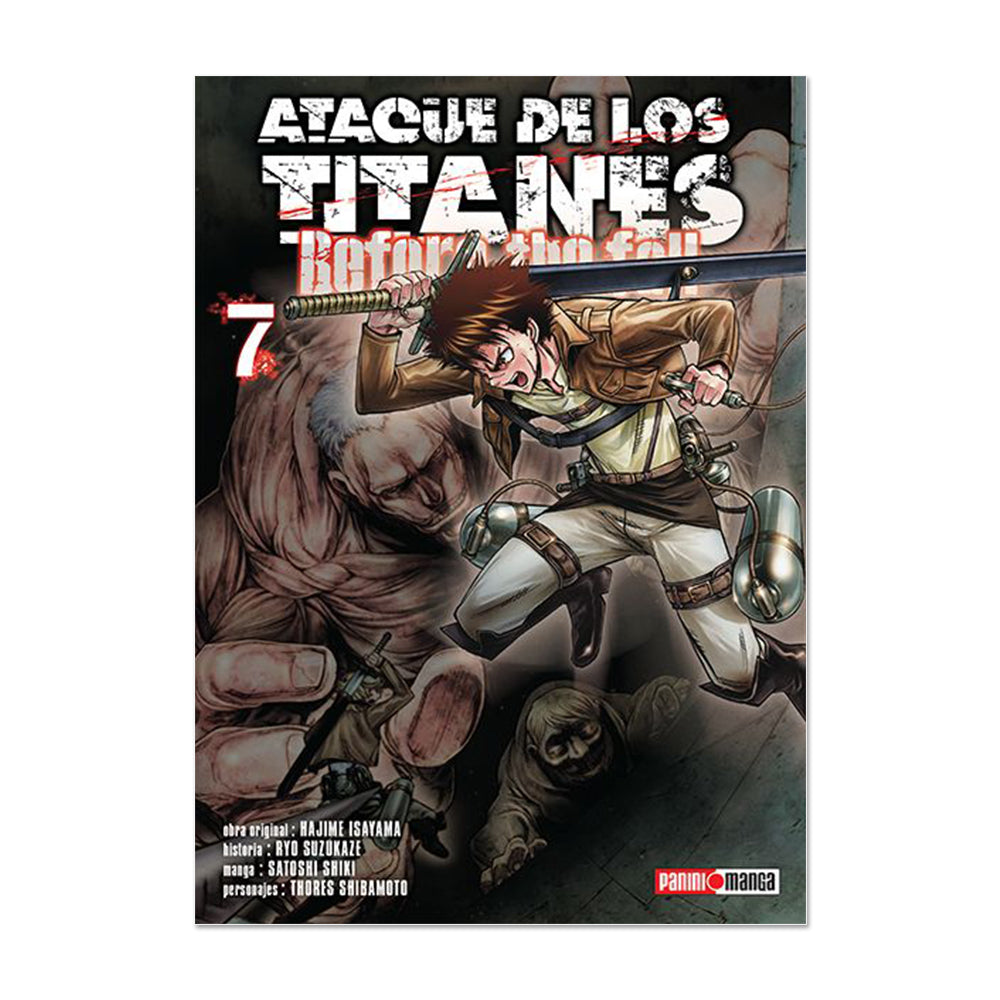 Ataque De Los Titanes Before The Fall N. 7 QMBFA007 Panini_001