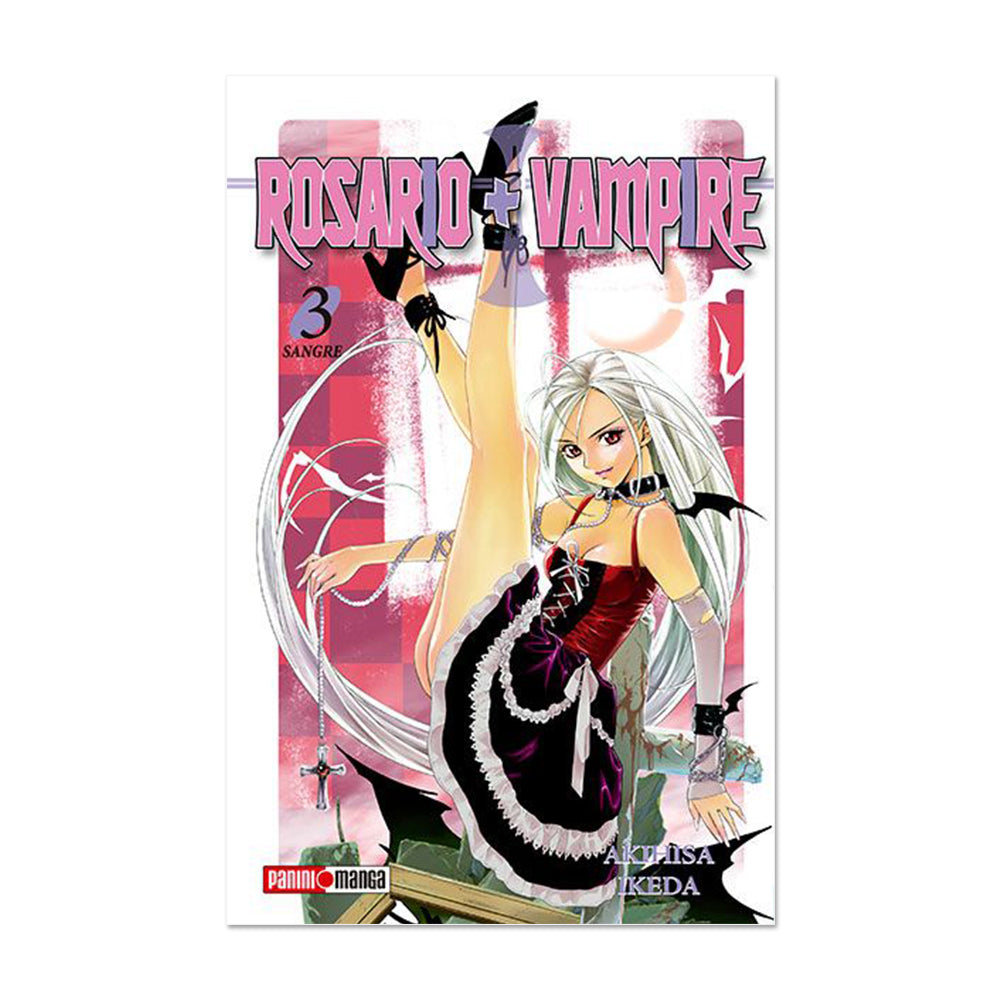 Rosario Vampire N.3 (De 10) QMROV003 Panini_001