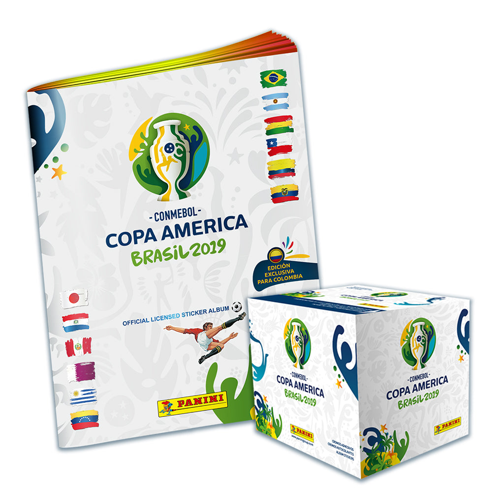 Combo Copa América Brasil 2019 Álbum + 50 Sobres