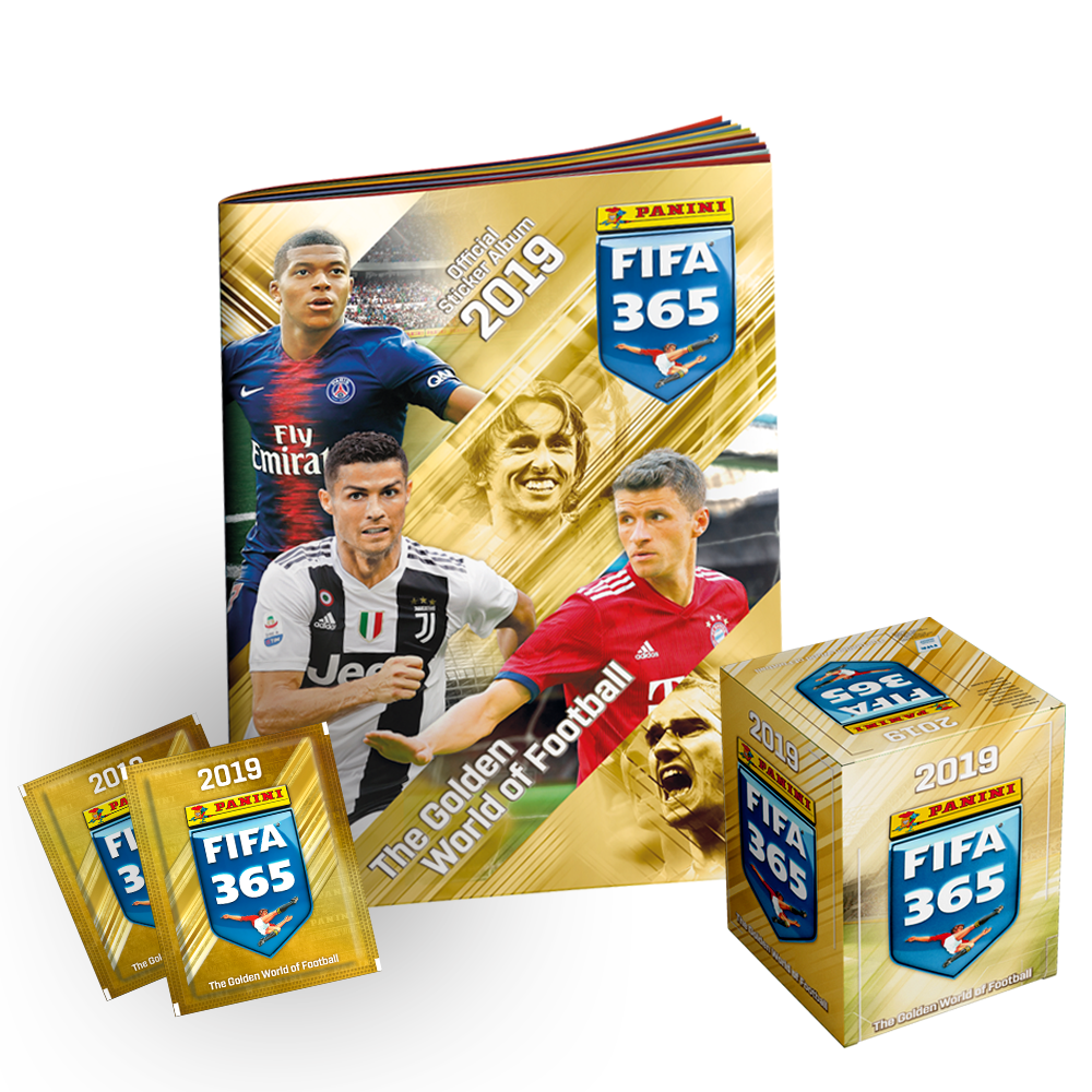 Combo FIFA 365 2019 Álbum + 50 Sobres