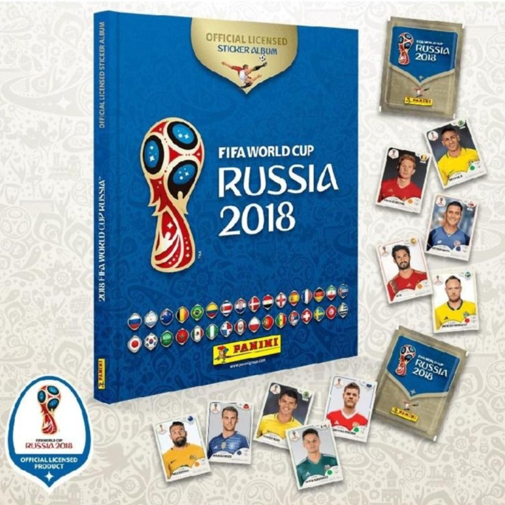 ÁLBUM PASTA DURA FIFA W-CUP RUSIA 2018